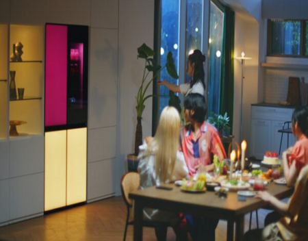 A personalized kitchen with LG Objet Collection