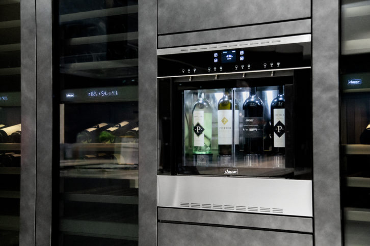 Fill Your Glass To Your Liking With Dacor’s Builty-In Wine Dispenser