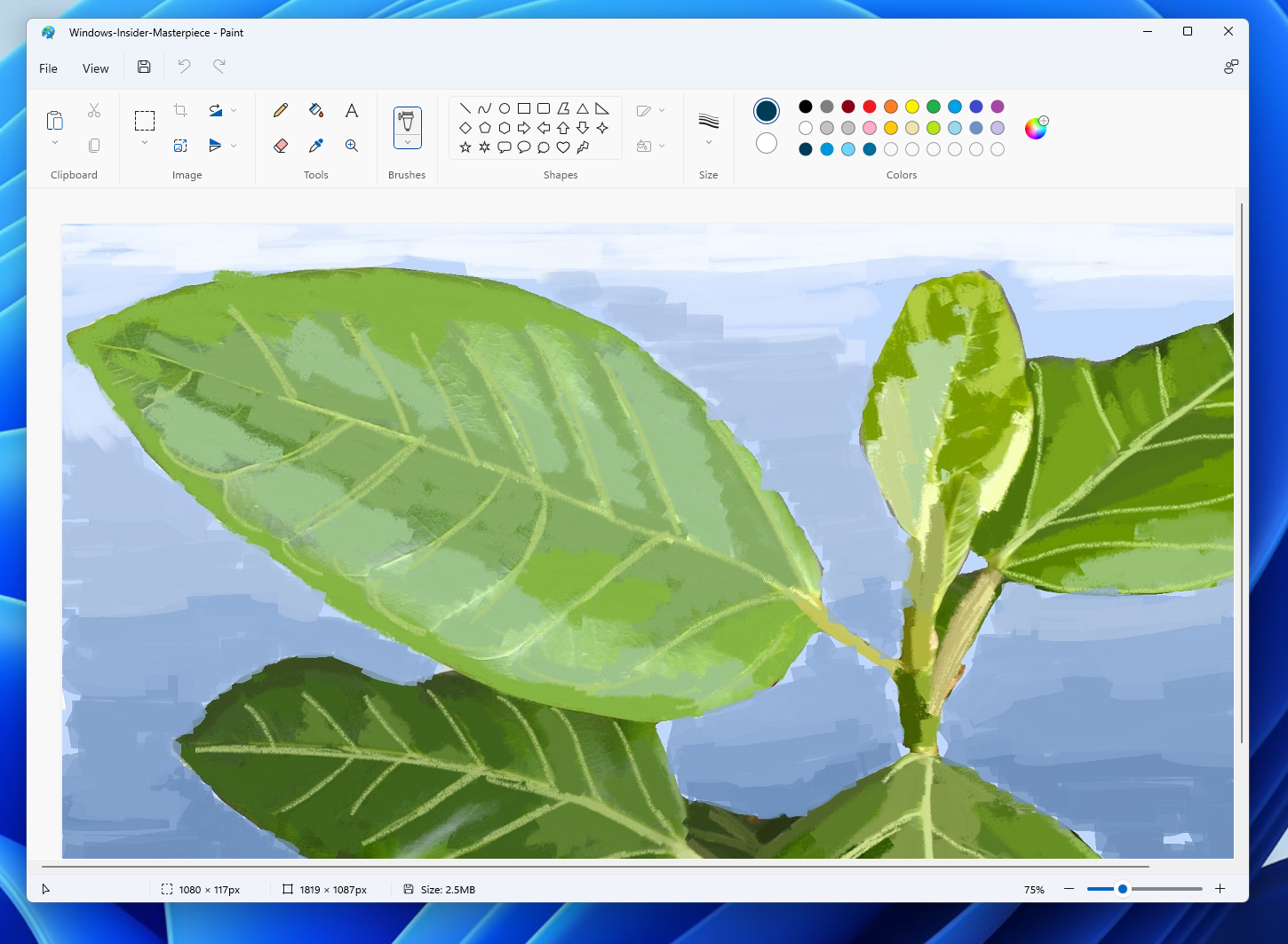 Redesigned Paint app for Windows 11 begins rolling out to Windows Insiders